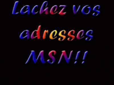 laché vos msn